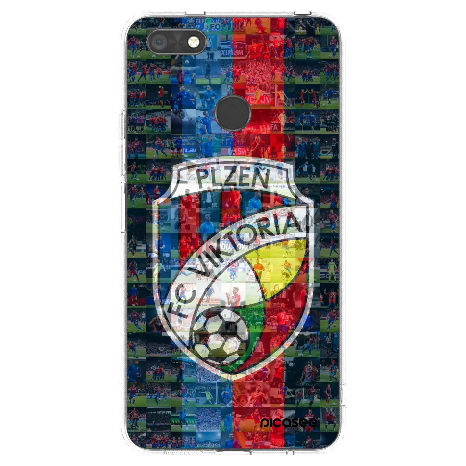 Picasee silikonový průhledný obal pro Huawei P9 Lite Mini - FC Viktoria Plzeň A