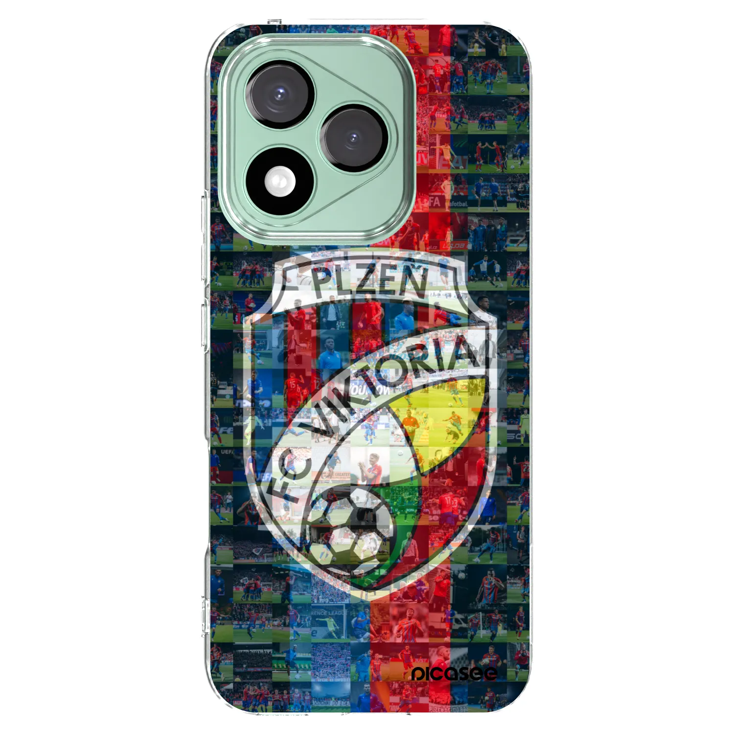 Picasee silikonový průhledný obal pro Honor 400 Lite 5G - FC Viktoria Plzeň A