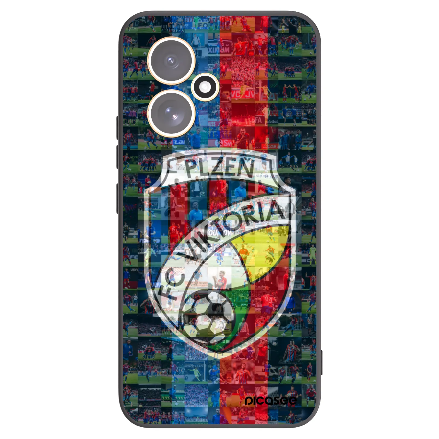 Picasee silikonový černý obal pro Honor 400 5G - FC Viktoria Plzeň A