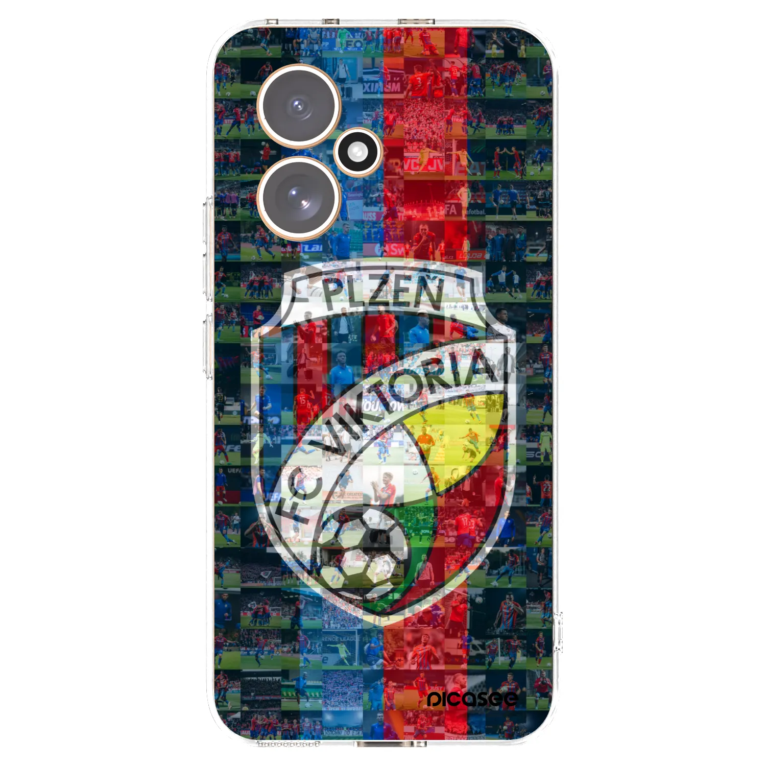 Picasee silikonový průhledný obal pro Honor 400 5G - FC Viktoria Plzeň A