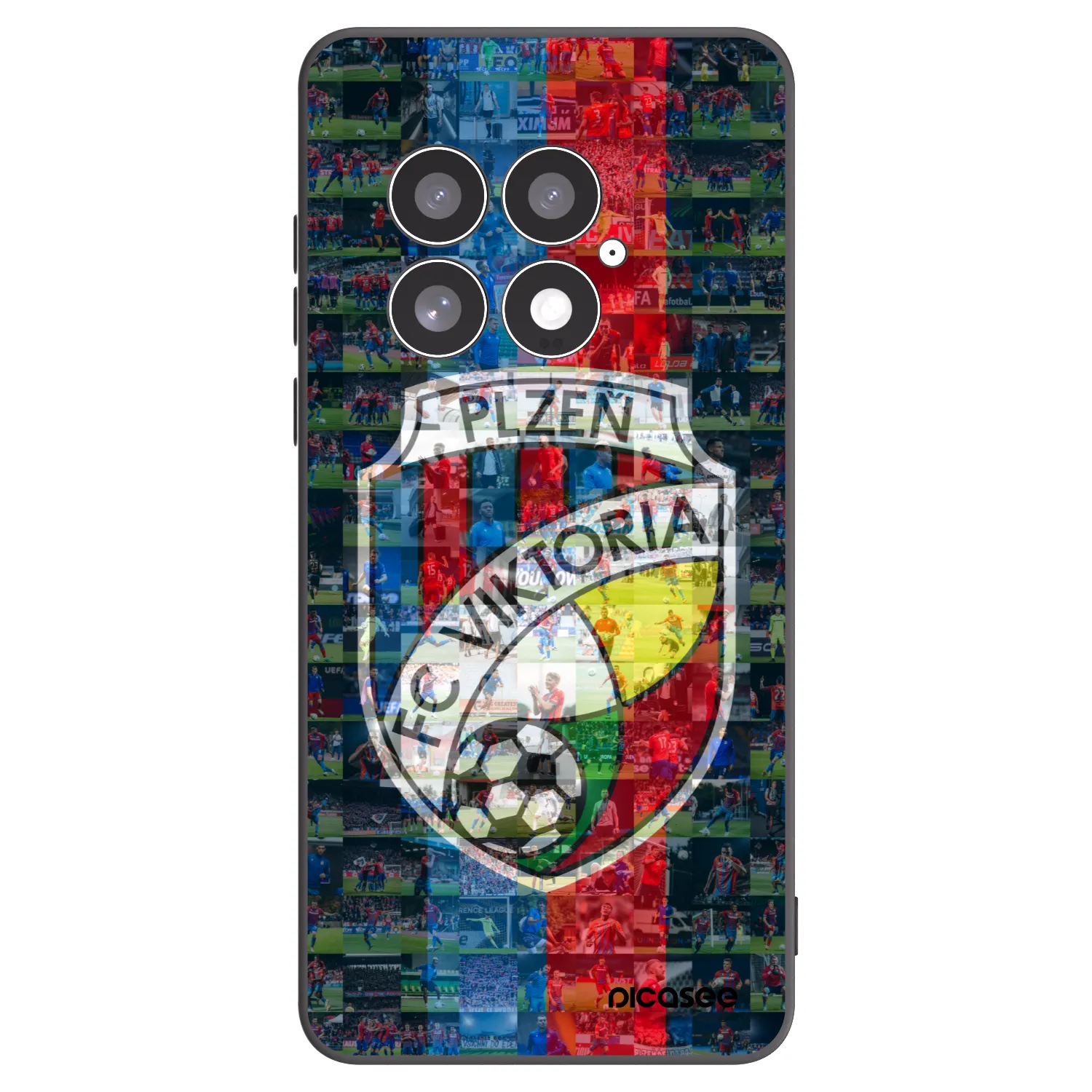 Picasee silikonový černý obal pro OnePlus 13 5G - FC Viktoria Plzeň A