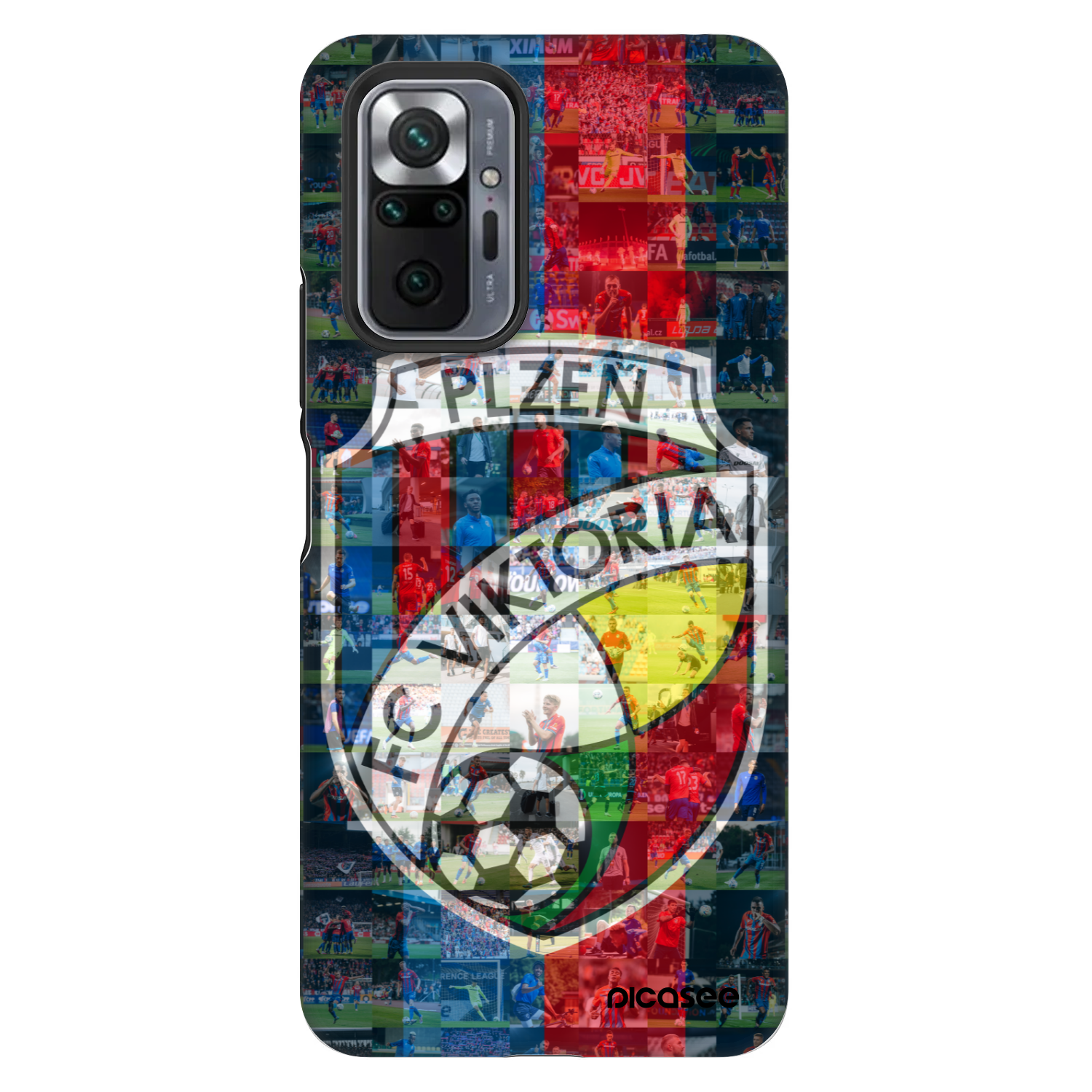 Picasee Fashion Case pro Xiaomi Redmi Note 10 Pro - FC Viktoria Plzeň A