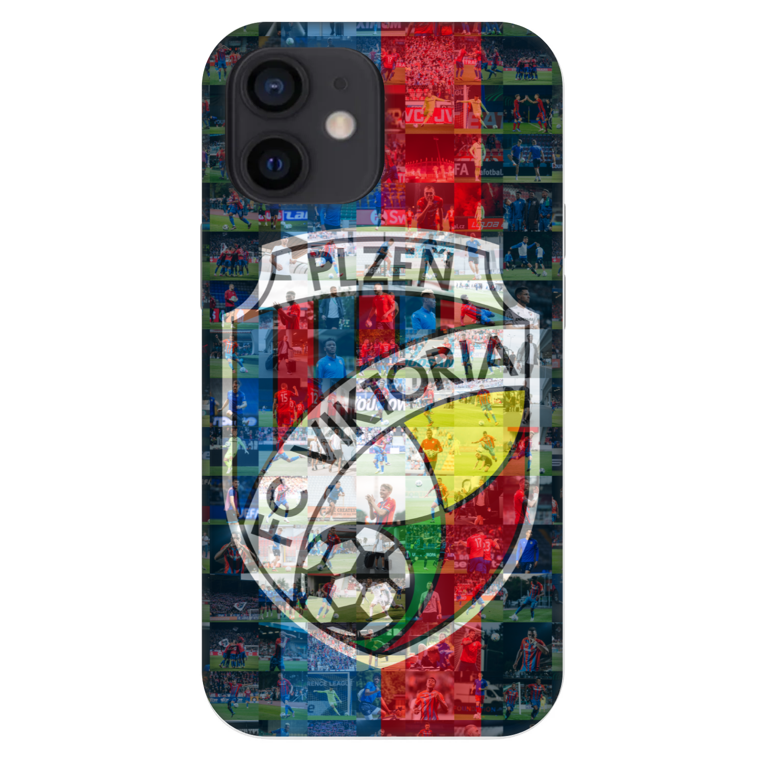 Picasee Fashion Case pro Apple iPhone 12 mini - FC Viktoria Plzeň A