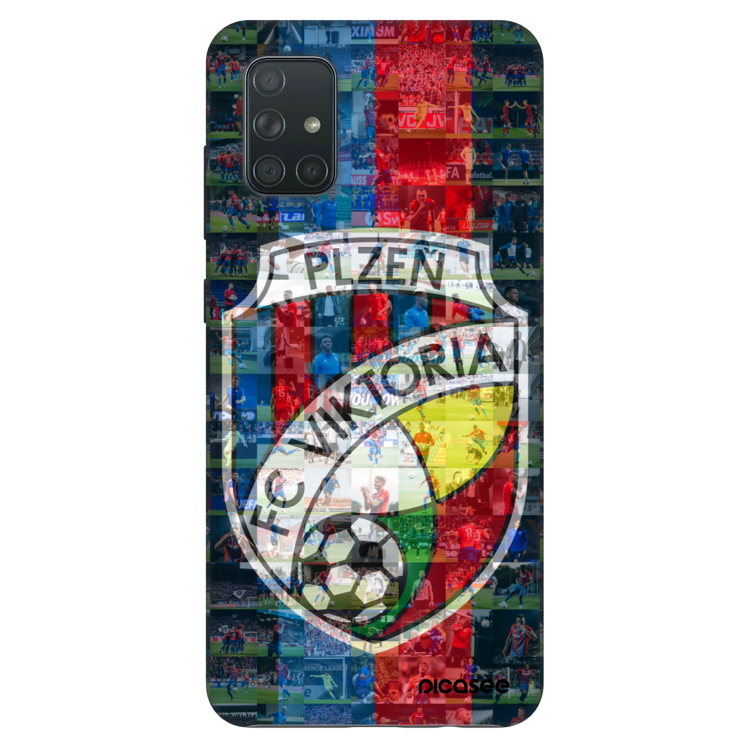 Picasee Fashion Case pro Samsung Galaxy A71 A715F - FC Viktoria Plzeň A