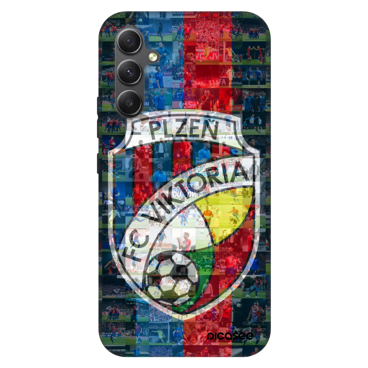 Picasee Fashion Case pro Samsung Galaxy A34 5G A346B - FC Viktoria Plzeň A