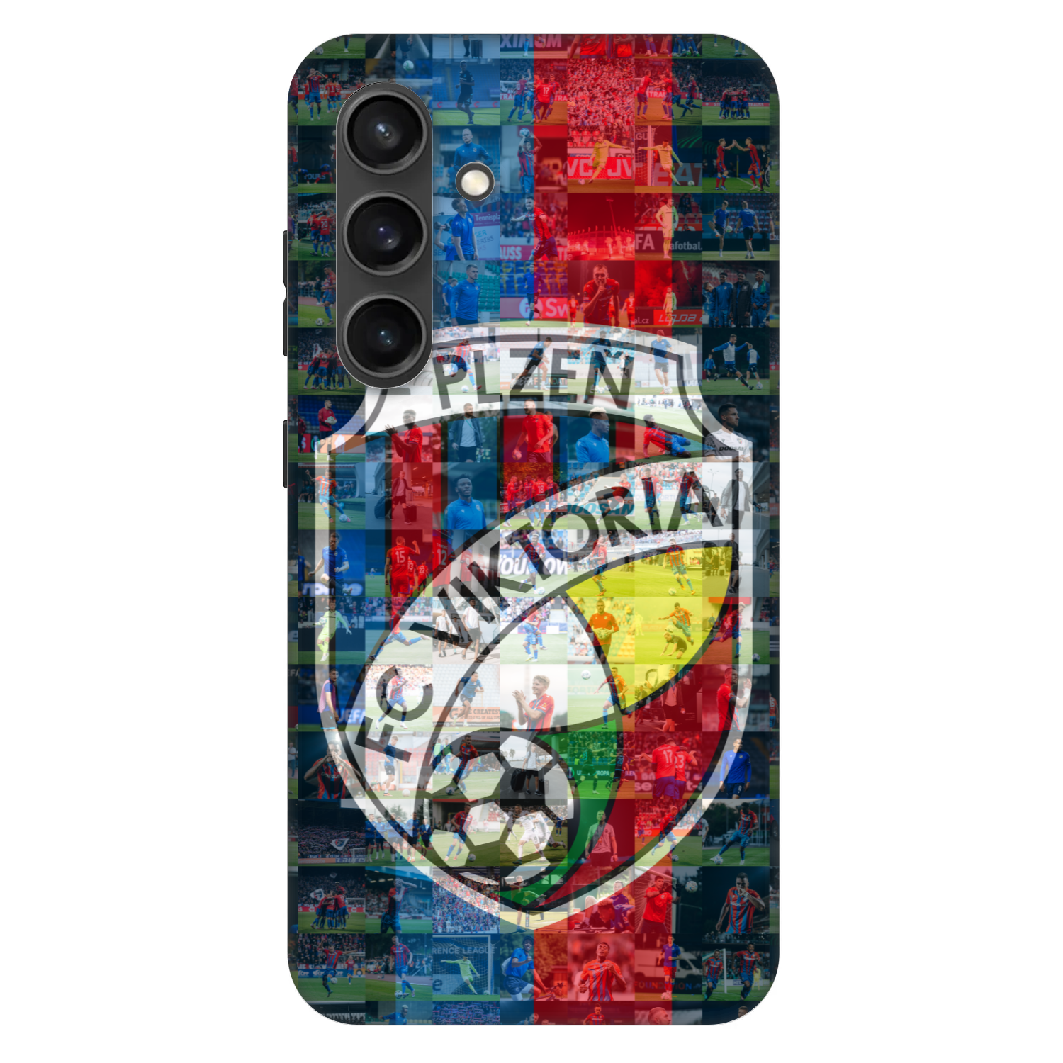 Picasee Fashion Case PowerShare pro Samsung Galaxy S24+ S926B 5G - FC Viktoria Plzeň A