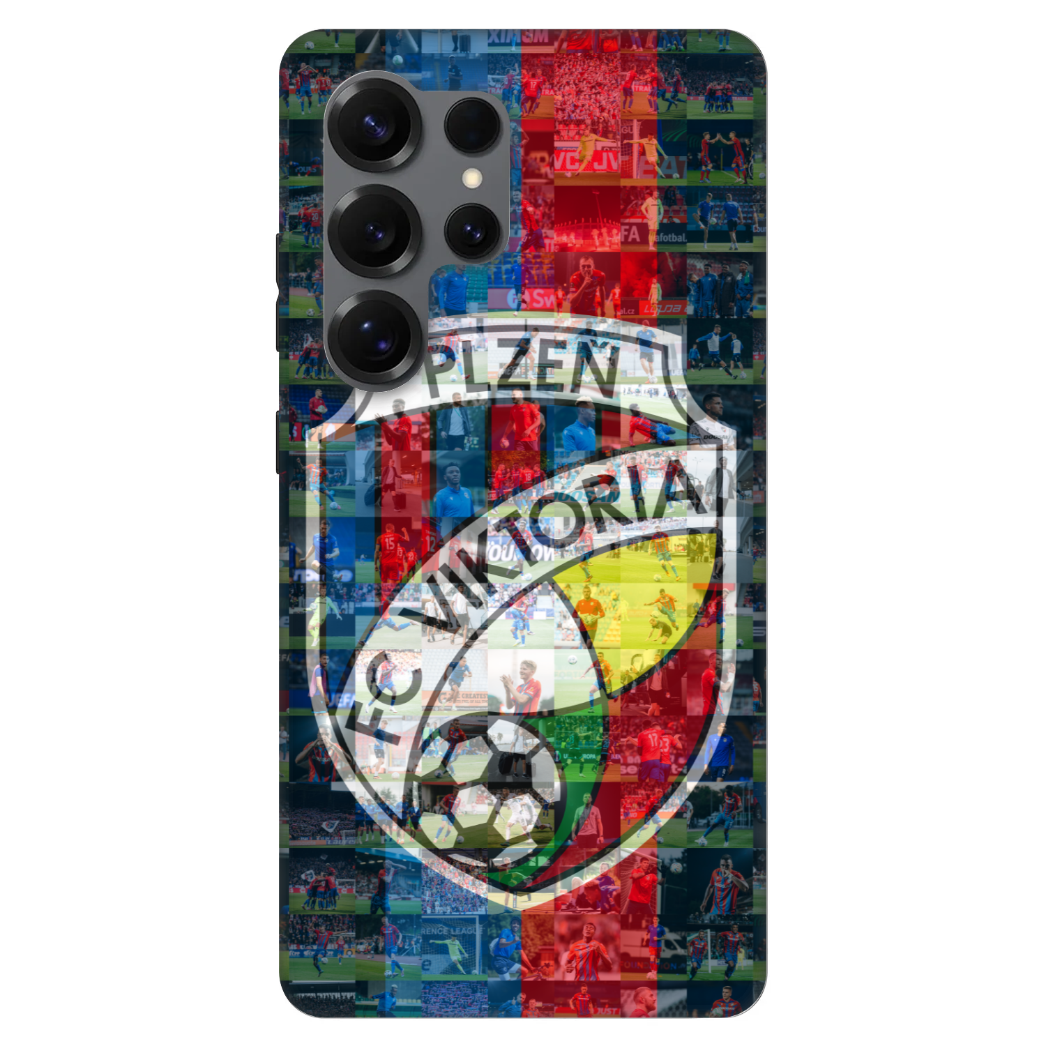 Picasee Fashion Case PowerShare pro Samsung Galaxy S25 Ultra 5G - FC Viktoria Plzeň A
