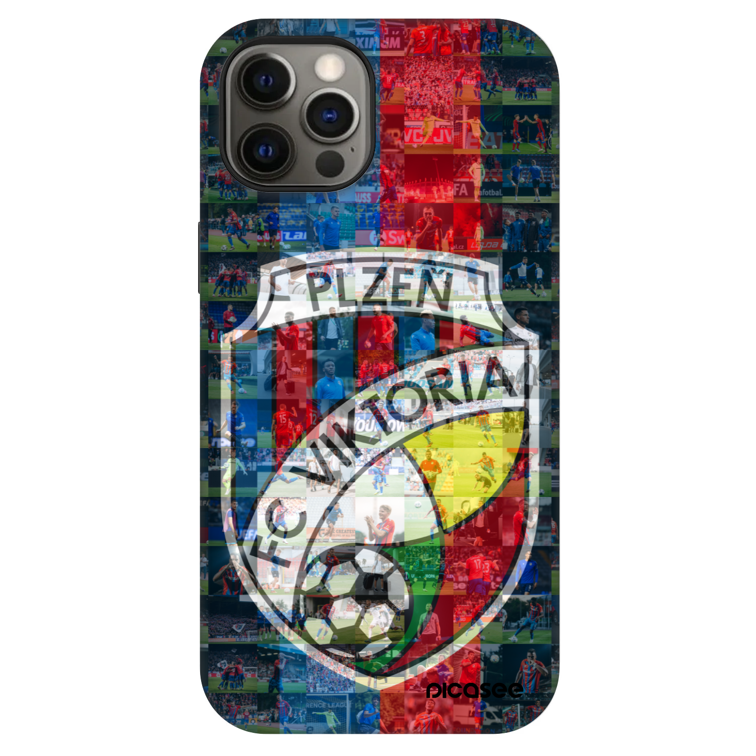 Picasee Fashion Case MagSafe Apple iPhone 12 Pro - FC Viktoria Plzeň A