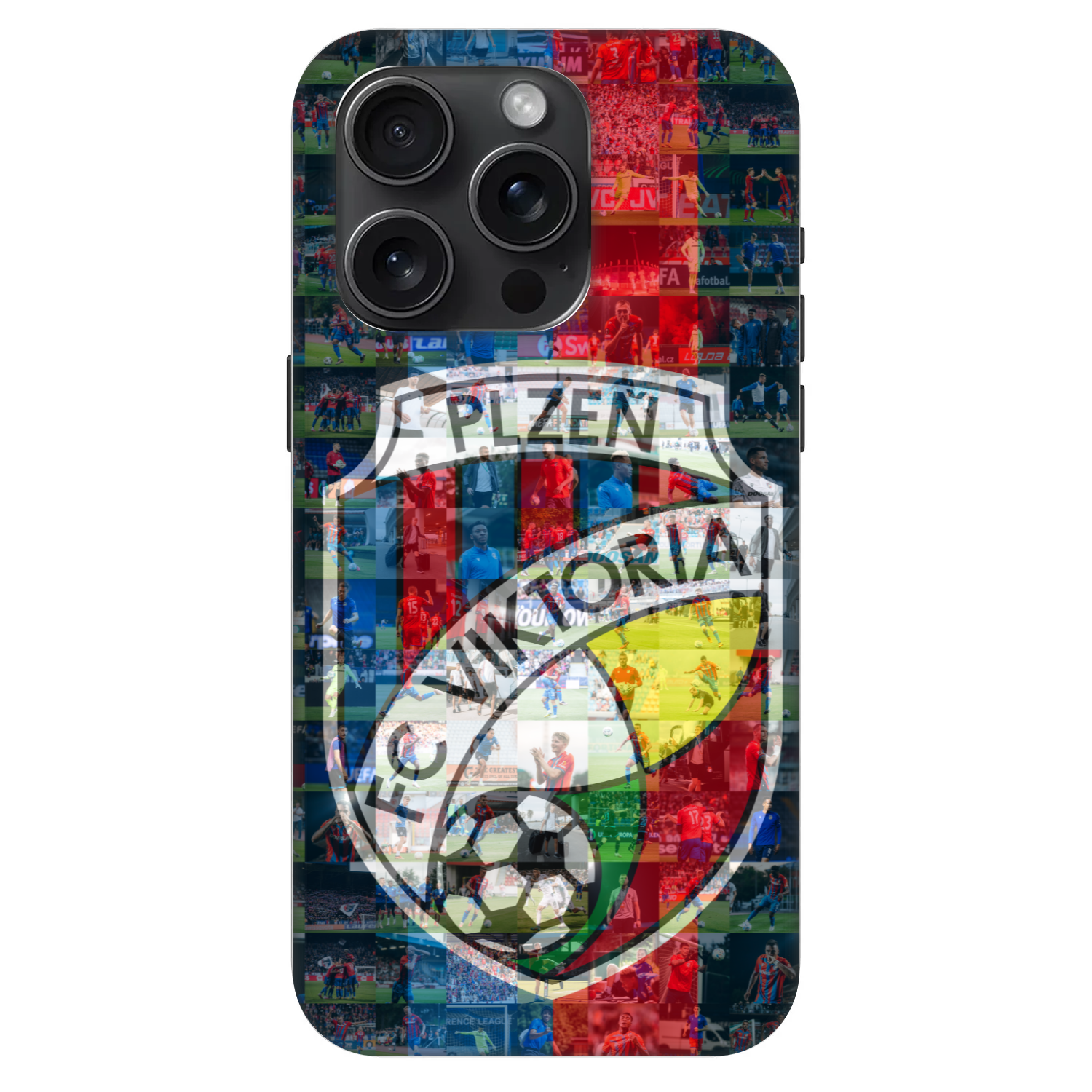 Picasee Fashion Case MagSafe Apple iPhone 15 Pro - FC Viktoria Plzeň A
