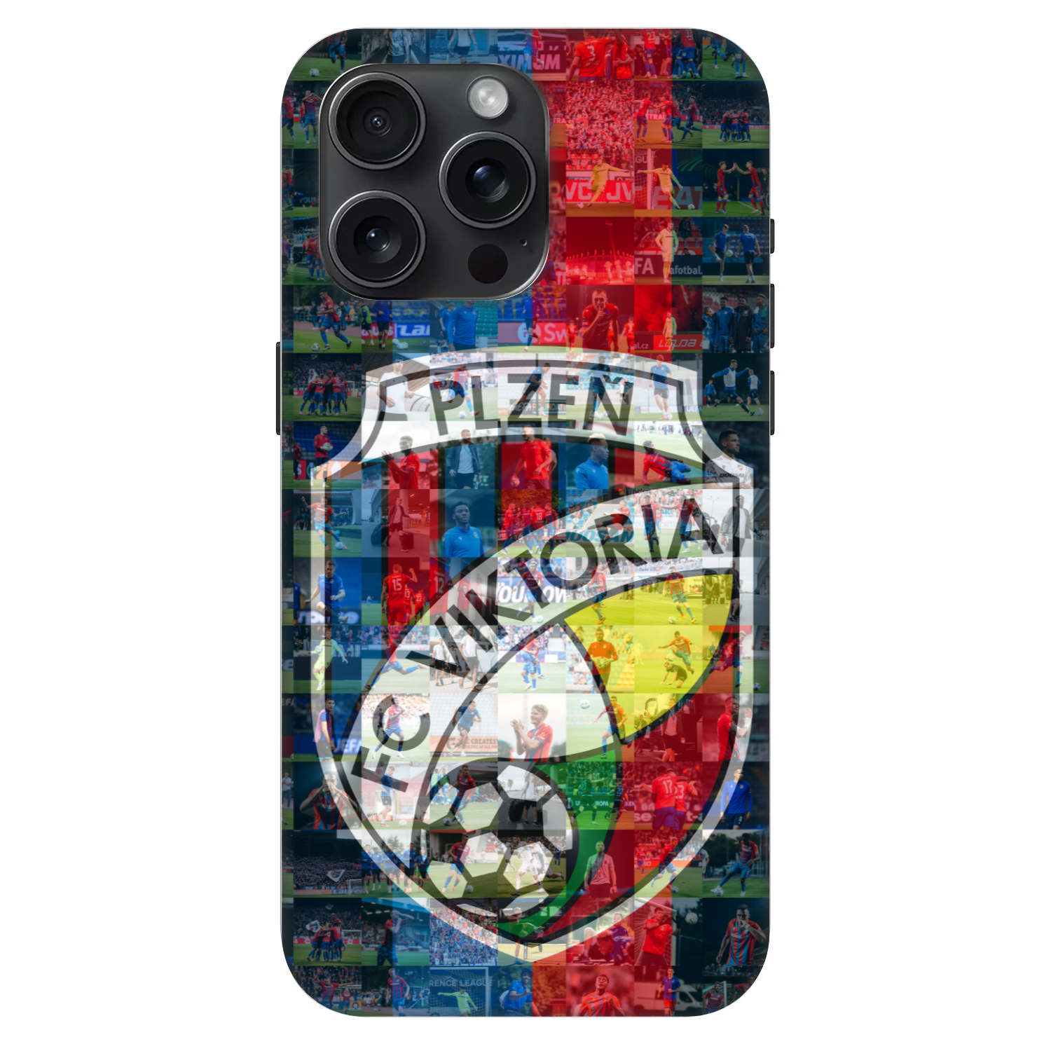 Picasee Fashion Case MagSafe Apple iPhone 15 Pro Max - FC Viktoria Plzeň A