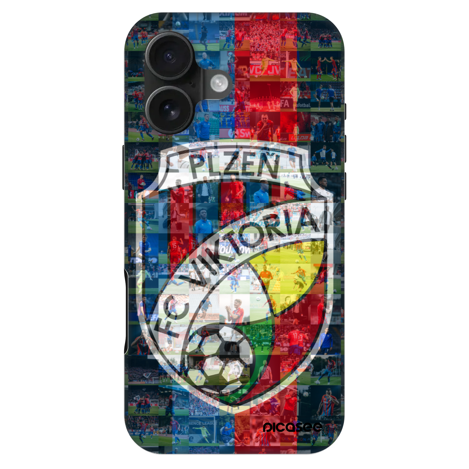 Picasee Fashion Case MagSafe Apple iPhone 16 - FC Viktoria Plzeň A