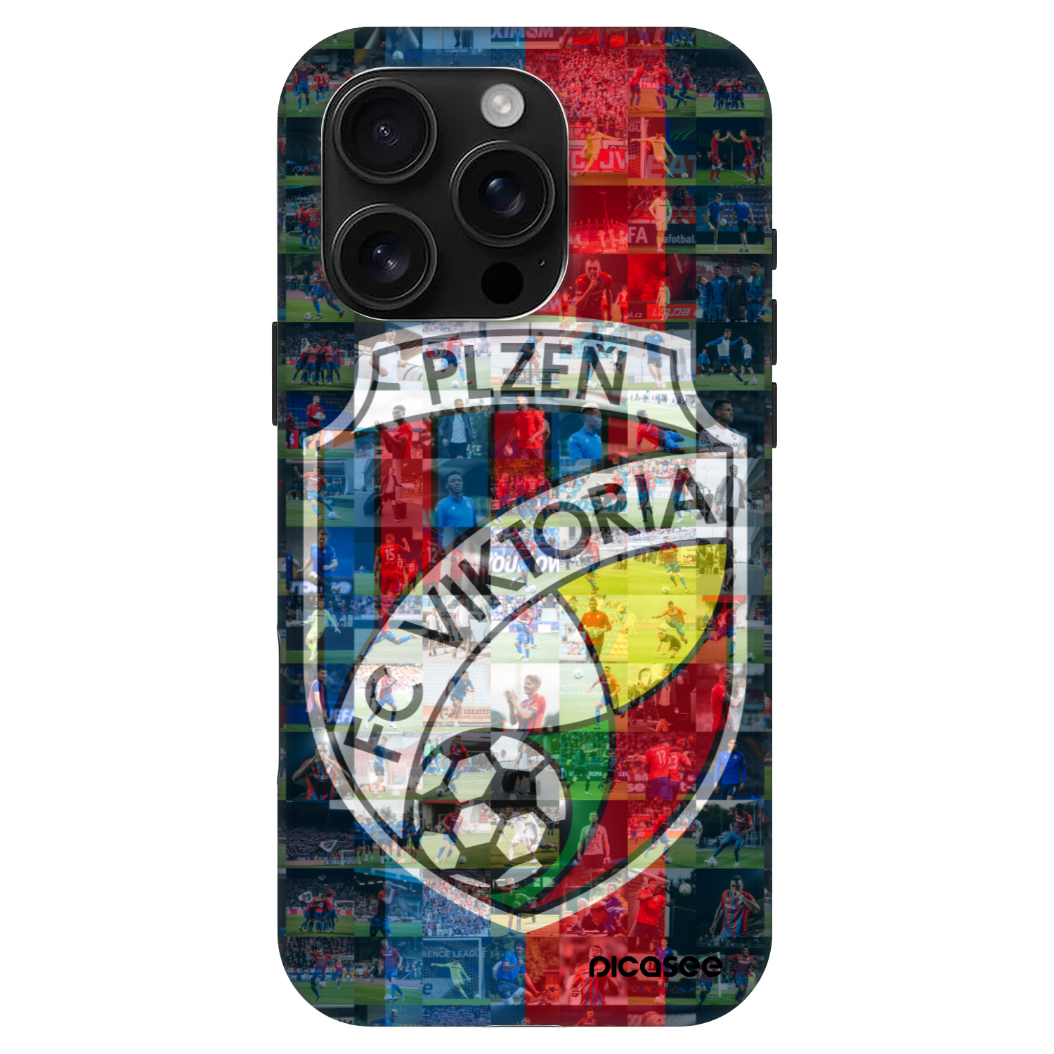 Picasee Fashion Case MagSafe Apple iPhone 16 Pro - FC Viktoria Plzeň A