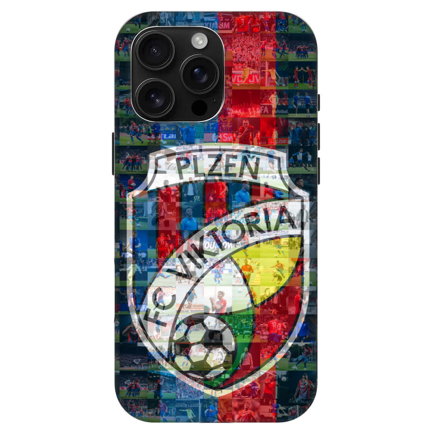 Picasee Fashion Case MagSafe Apple iPhone 16 Pro Max - FC Viktoria Plzeň A