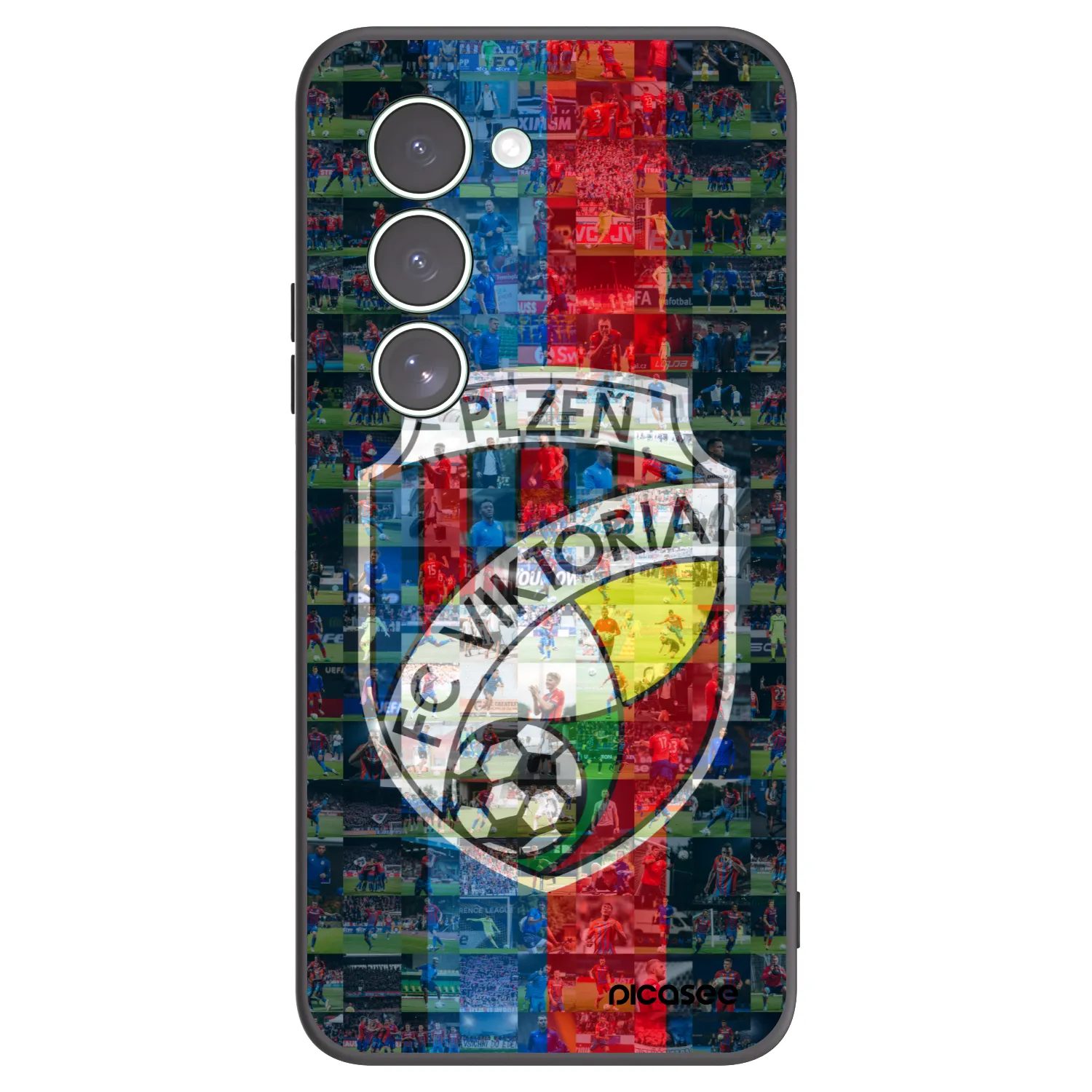 Picasee silikonový černý obal pro Xiaomi Redmi 15 5G - FC Viktoria Plzeň A
