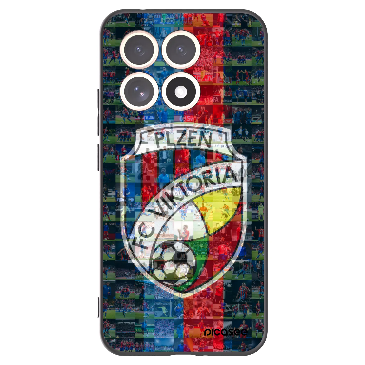 Picasee silikonový černý obal pro Xiaomi 15T - FC Viktoria Plzeň A