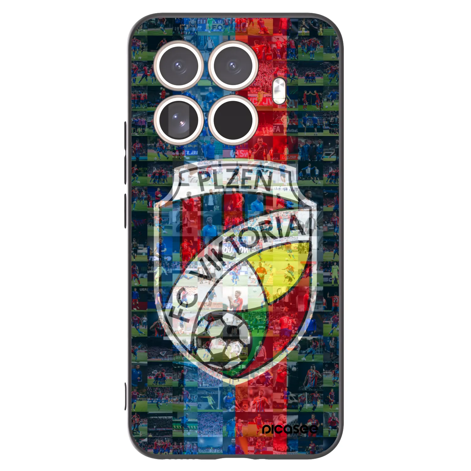 Picasee silikonový černý obal pro Xiaomi 15T Pro - FC Viktoria Plzeň A