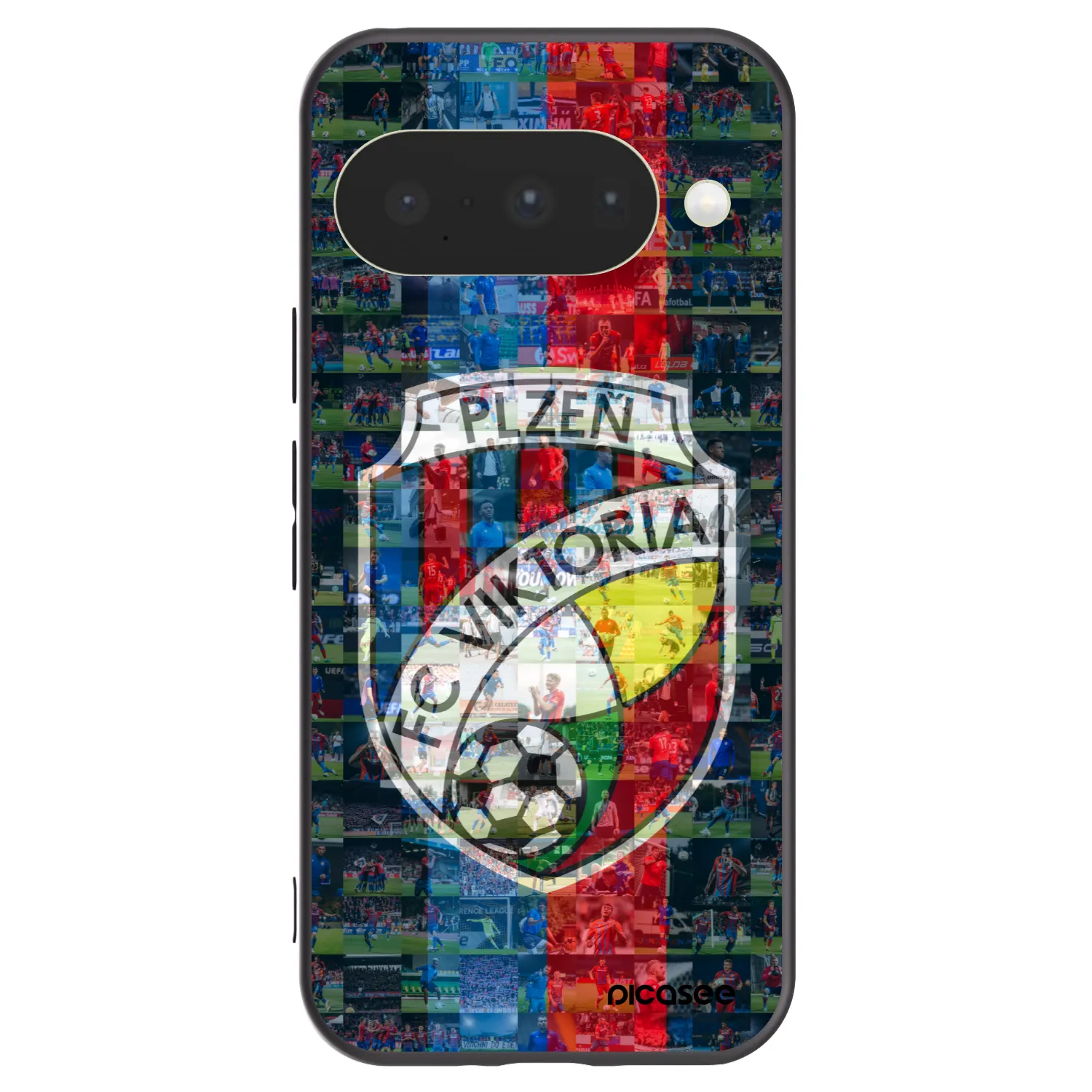 Picasee silikonový černý obal pro Google Pixel 10 - FC Viktoria Plzeň A