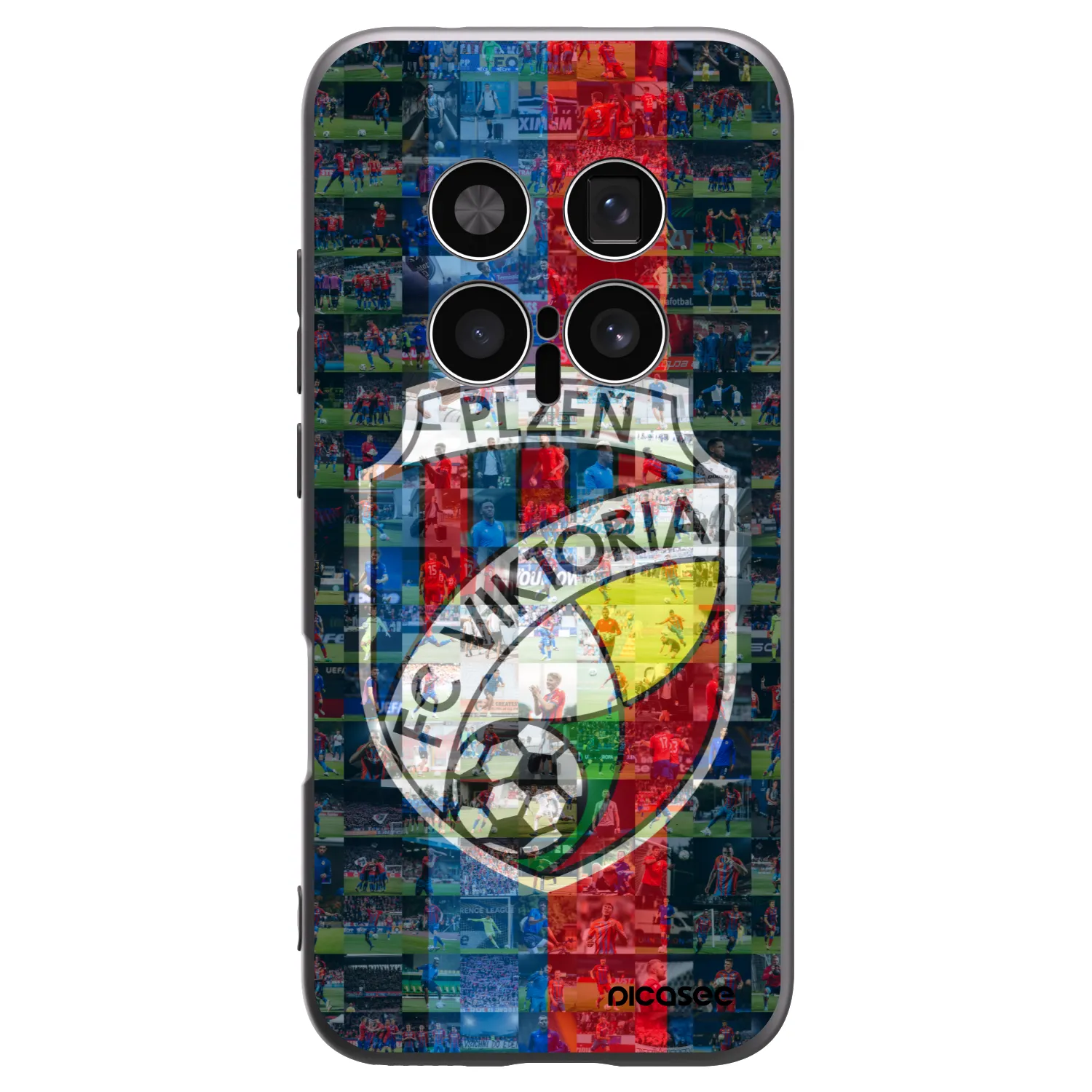 Picasee silikonový černý obal pro Honor Magic8 Pro 5G - FC Viktoria Plzeň A