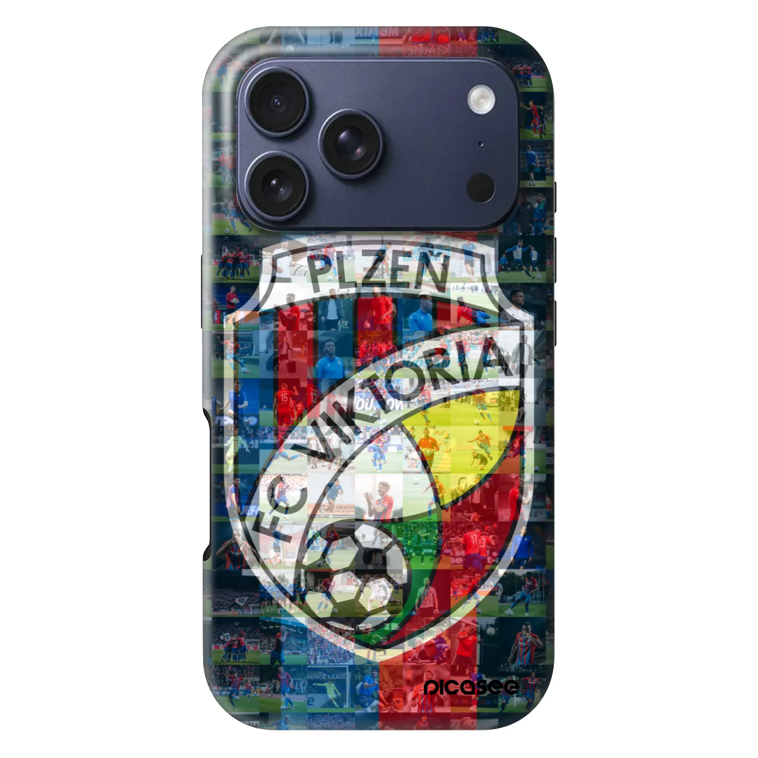 Picasee Fashion Case MagSafe Apple iPhone 18 Pro - FC Viktoria Plzeň A