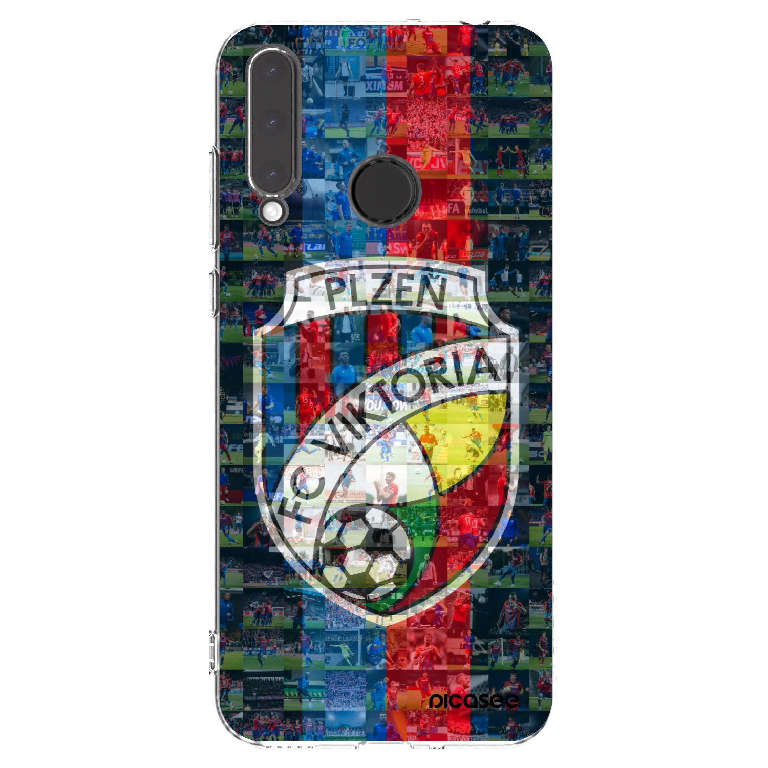 Picasee silikonový průhledný obal pro Honor 20 Lite - FC Viktoria Plzeň A