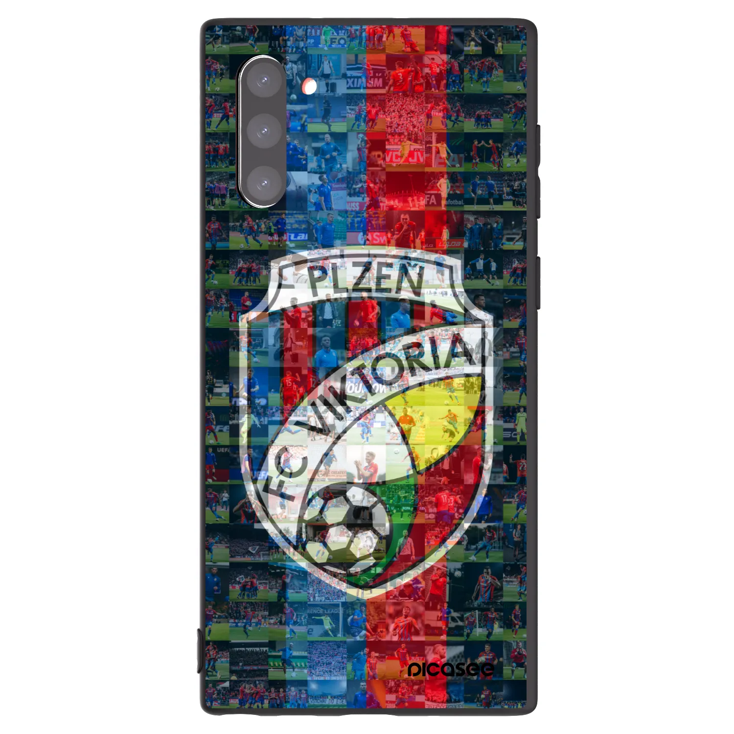 Picasee silikonový černý obal pro Samsung Galaxy Note 10 N970F - FC Viktoria Plzeň A