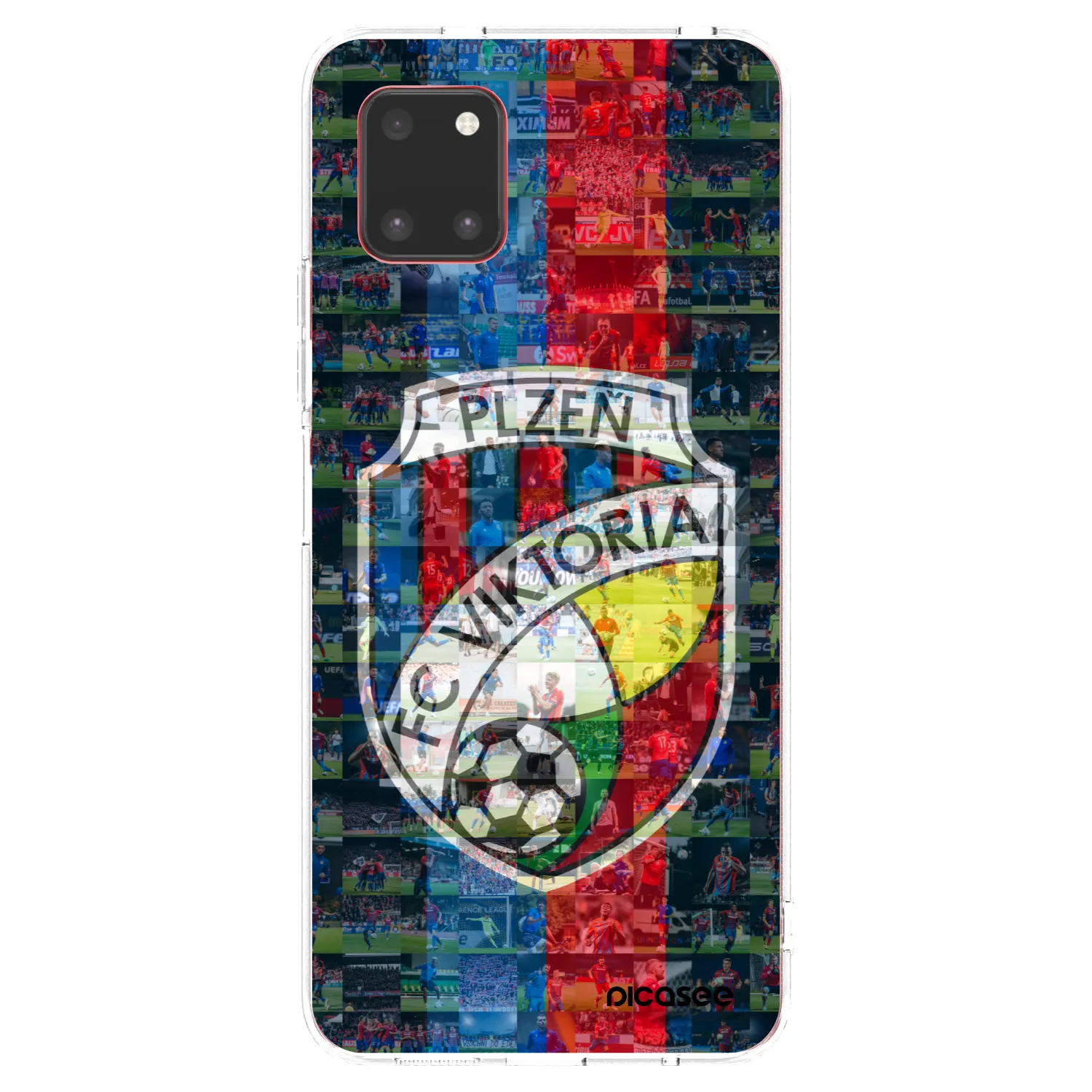 Picasee silikonový průhledný obal pro Samsung Galaxy Note 10 Lite N770F - FC Viktoria Plzeň A