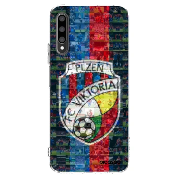 Picasee silikonový průhledný obal pro Honor 9X Pro - FC Viktoria Plzeň A