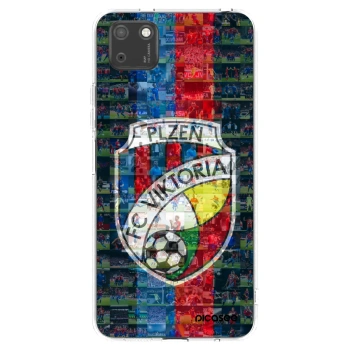 Picasee silikonový průhledný obal pro Huawei Y5P - FC Viktoria Plzeň A