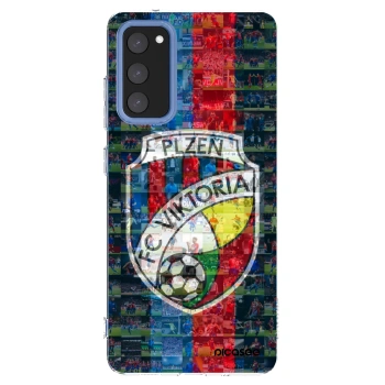 Picasee silikonový průhledný obal pro Samsung Galaxy S20 FE - FC Viktoria Plzeň A