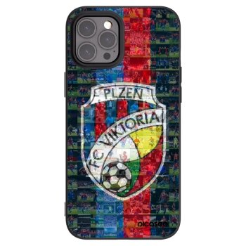Picasee silikonový černý obal pro Apple iPhone 12 Pro Max - FC Viktoria Plzeň A