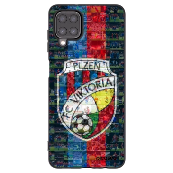 Picasee silikonový černý obal pro Samsung Galaxy A12 A125F - FC Viktoria Plzeň A