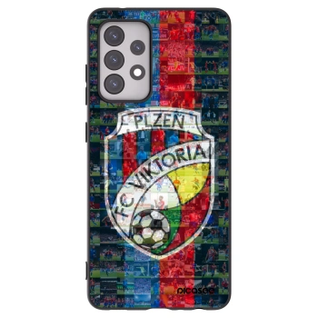 Picasee silikonový černý obal pro Samsung Galaxy A52 5G A525F - FC Viktoria Plzeň A