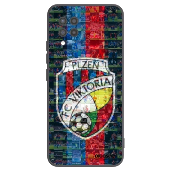 Picasee silikonový černý obal pro Samsung Galaxy A42 A426B - FC Viktoria Plzeň A