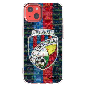 Picasee silikonový průhledný obal pro Apple iPhone 13 - FC Viktoria Plzeň A