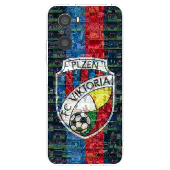 Picasee silikonový průhledný obal pro Xiaomi Poco F3 - FC Viktoria Plzeň A