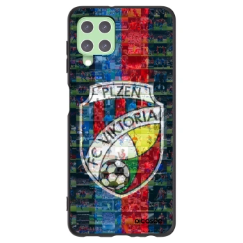 Picasee silikonový černý obal pro Samsung Galaxy A22 A225F 4G - FC Viktoria Plzeň A