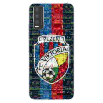 Picasee silikonový průhledný obal pro Vivo Y20s - FC Viktoria Plzeň A