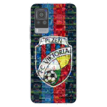 Picasee silikonový průhledný obal pro Vivo X60 Pro 5G - FC Viktoria Plzeň A
