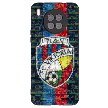Picasee silikonový černý obal pro Huawei Nova 8i - FC Viktoria Plzeň A