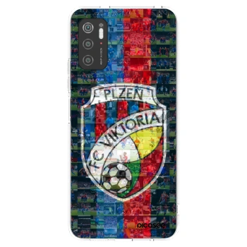 Picasee silikonový průhledný obal pro Xiaomi Poco M3 Pro 5G - FC Viktoria Plzeň A