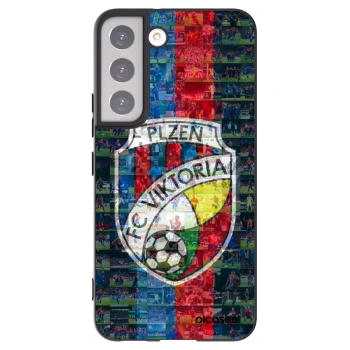Picasee silikonový černý obal pro Samsung Galaxy S22 5G - FC Viktoria Plzeň A