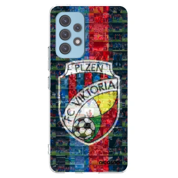 Picasee silikonový průhledný obal pro Samsung Galaxy A53 5G A536 - FC Viktoria Plzeň A