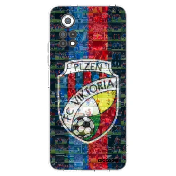 Picasee silikonový průhledný obal pro Xiaomi Poco X4 Pro 5G - FC Viktoria Plzeň A