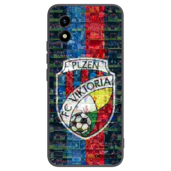 Picasee silikonový černý obal pro Vivo Y01 - FC Viktoria Plzeň A