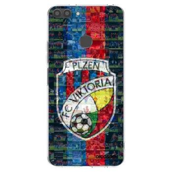 Picasee silikonový průhledný obal pro Huawei P Smart - FC Viktoria Plzeň A