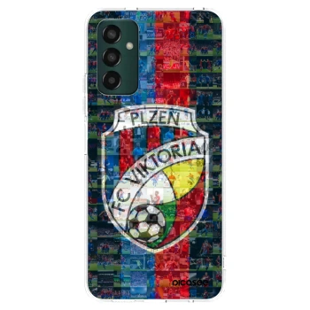 Picasee silikonový průhledný obal pro Samsung Galaxy M13 M135F - FC Viktoria Plzeň A
