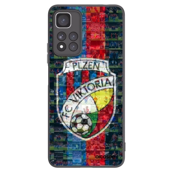 Picasee silikonový černý obal pro Xiaomi Redmi Note 11 Pro+ 5G - FC Viktoria Plzeň A