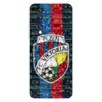 Picasee silikonový průhledný obal pro Honor 70 - FC Viktoria Plzeň A