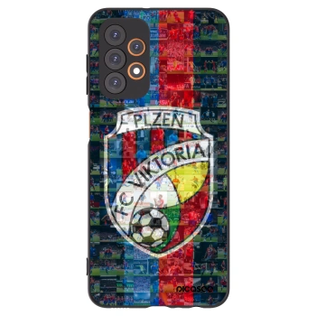 Picasee silikonový černý obal pro Samsung Galaxy A23 A236B 5G - FC Viktoria Plzeň A