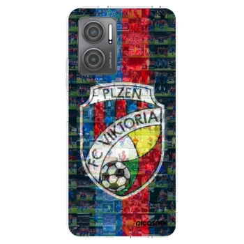 Picasee silikonový průhledný obal pro Xiaomi Redmi 10 5G - FC Viktoria Plzeň A